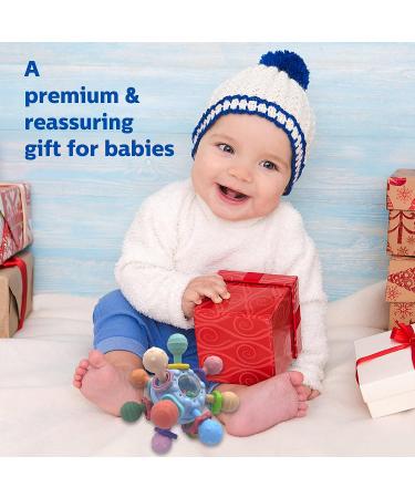 Baby Sensory Teething Toys for Babies 0-12 Months - Teething Ball for Infant Boys and Girls (Blue) - Buy Online on GoSupps.com