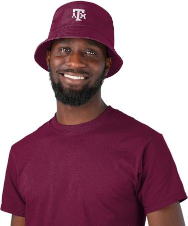Texas A&M Aggies Sun Bucket Hat | NCAA College Team Logo | Outdoor Wear - Buy Online on GoSupps.com