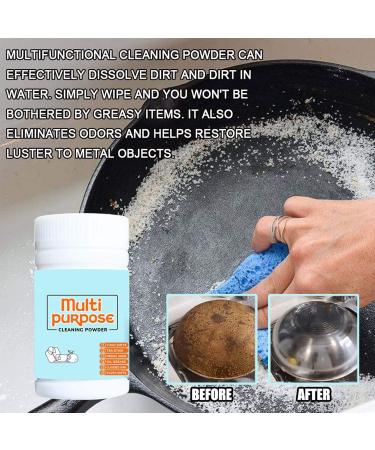 MarryLee Multi-Purpose Cleaning Powder Kitchen Clothing Metal Cleaner Deodorant (100G) - Buy Online on GoSupps.com
