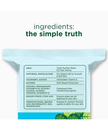 Simple Kind to Skin hypoallergenic Micellar Biodegradable Cleansing Wipes for sensitive skin 20 wipes (Pack of 3) 20 count (Pack of 3) Wipes Waterboost - Buy Online on GoSupps.com
