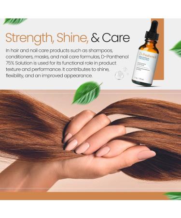 D-Panthenol Liquid 75% Provitamin B5 Solution (4 oz / 118 mL) Provitamin B5 (D-Panthenol) 75% Solution for Skin Hair and Cosmetic Formulations Moisturizing Ingredient by Talsen Chemicals - Buy Online on GoSupps.com