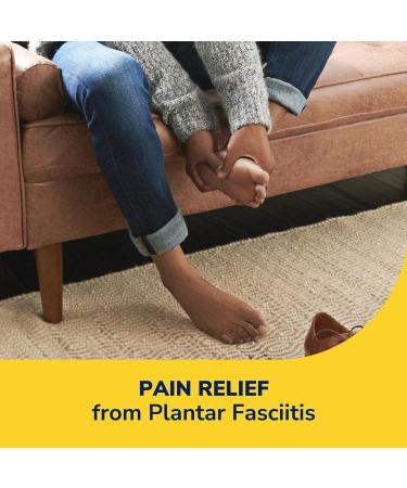 Dr. Scholl's Plantar Fasciitis Pain Patches - 12-Hour Relief with Hydrogel Technology | 8 Ct - Clinically Tested Flexible & Effective with Lidocaine & Menthol - Buy Online on GoSupps.com
