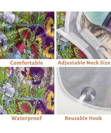 Beard Bib Apron | Waterproof Hair Catcher for Men | Non-Stick Grooming Cape | Naughty Cat Design - Buy Online on GoSupps.com