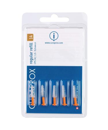 Curaprox CPS 14 regular interdental brush orange conical 1 pack (1 x 5 pieces)