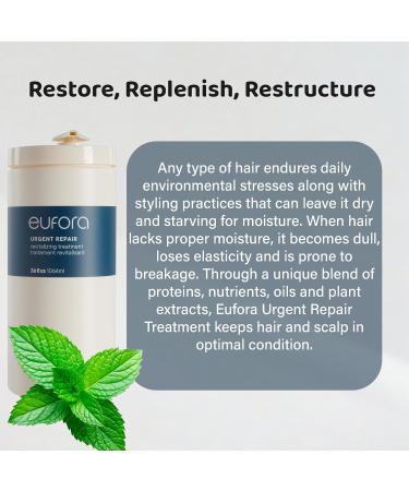 Eufora Urgent Repair Revitalizing Treatment 36 Fl.Oz - Intense Restoration for All Hair Types | Buy Internationally - Buy Online on GoSupps.com