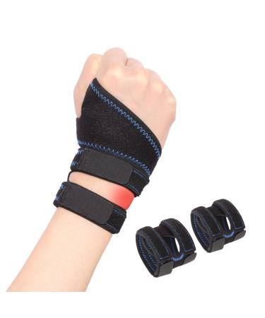 joingood 1 Pair Wrist Brace for TFCC Tears  Wrist Wraps for Tendonitis  Adjustable Wrist Band for Ulnar Sided Wrist Pain  DRUJ Instability  Wrist Support for Weight Bearing Strain  One Size Fits Most