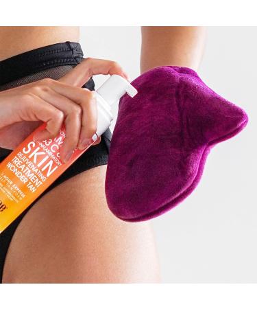 MineTan Self Tanning Mitt | Bronze-On Applicator for Flawless Streak-Free Tan - Washable, Reusable & Velvety Soft - Buy Online on GoSupps.com