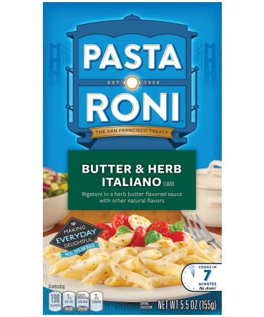 Pasta Roni Herb and Butter Rigatoni Mix, 5.5 Ounce