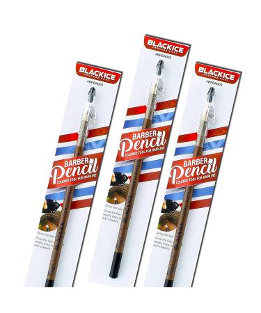 Black Ice Spray Barber Pencil - 6 Pack | Precision Hairline Detailing - Buy Online on GoSupps.com