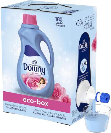 Downy Eco-Box April Fresh Fabric Softener - 180 Loads (105 fl oz) - Buy Online on GoSupps.com