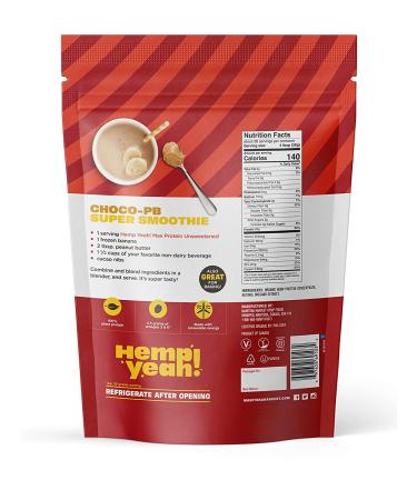 Manitoba Harvest Hemp Yeah! Organic Max Protein Powder 32oz - Unsweetened, 20g Protein, 4.5g Omegas, Keto-Friendly, Non-GMO - 2lb Pack - Buy Online on GoSupps.com