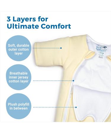 Baby Merlin's Magic Sleepsuit 6-9 Months - Cream Cotton | Infant Sleepwear - Buy Online on GoSupps.com