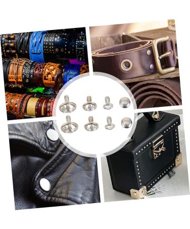 Lurrose 60 pcs Durable Leather Practical Bags Rivets DIY Chic Luggage Re Studs Craft Bag Clothes Crafts - Buy Online on GoSupps.com