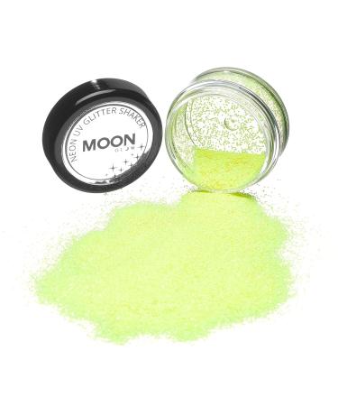 Moon Glow Neon UV Glitter Sprinkles - Bright Yellow Glow Under UV Light | 5g - International Shipping Available - Buy Online on GoSupps.com