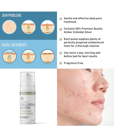 Nature's Greatest Secret Colloidal Silver All Natural Face Cleansing Duo - Facewash & Face Mask - Buy Online on GoSupps.com