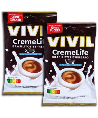 topDeal Vivil CremeLife Brasilitos Sugar Free Espresso 2 x 110 g