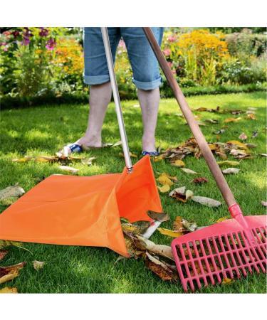 North sea Trash Picking Dust Pan Garden Long Handle Sweeper Dust Pan Ergonomic Cleaning Dustpan with Collector Bag for House Kitchen Room Indoor Floor - Buy Online on GoSupps.com