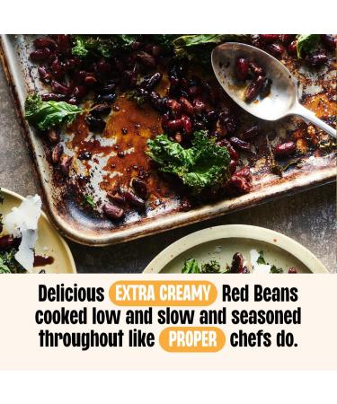 Bold Bean Co Queen Red Beans. 1 x 700g Jar All Natural Ingredients Suitable for Vegans - Buy Online on GoSupps.com