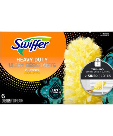 Swiffer Dusters Multi-Surface Heavy Duty Duster Refills Unstopables Fresh Scent 6 Count - Buy Online on GoSupps.com