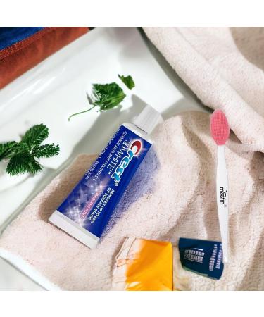 Vivid Mint Whitening Toothpaste 0.85 Oz - Pack of 4 | Stain Removal Fresh Breath Enamel Safe Fluoride Anticavity - Buy Online on GoSupps.com