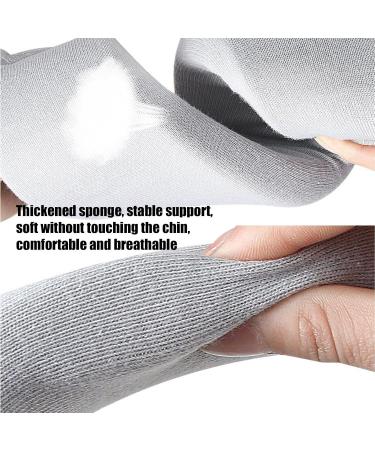 FACYNDE Adjustable Soft Neck Support - Universal Cervical Relief Pillow for Men & Women - Soft Sponge Yellow - Buy Online on GoSupps.com