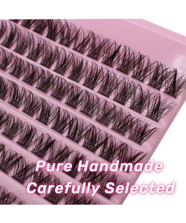 Selawasty 120pcs DIY Eyelash Extensions Clusters D Curl | Wispy Lashes Cluster for At-Home Individual Lash Extensions - Buy Online on GoSupps.com