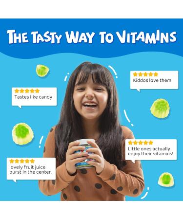 Kids Calcium Gummies + Vitamin D3 K2 Magnesium Zinc Extra Absorption Algae Calcium Supplement For Kids Gentle to Stomach Bone Teeth Muscle Brain Sugar Free Chewable Kids Vitamins 4+ 60 Counts 60 Count (Pack of 1) - Buy Online on GoSupps.com