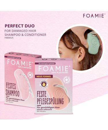 Foamie Solid Shampoo Damaged Hair Hibiskiss - Buy Online on GoSupps.com