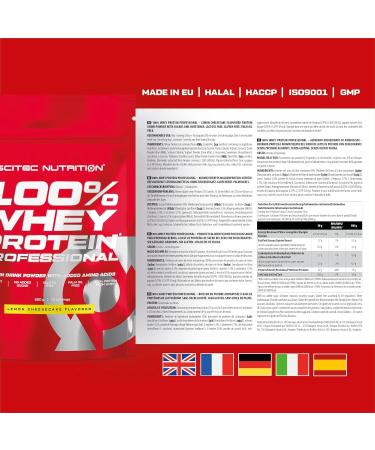 Buy Scitec Nutrition 100% Whey Protein Professional - Lemon Cheesecake 500g | High-Quality Protein for Muscle Growth & Recovery - Buy Online on GoSupps.com