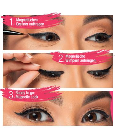 ARDELL Professional Magnetic Gel Liner - Vegan Black Eyeliner with Brush Applicator | 3g | International Shipping - Buy Online on GoSupps.com