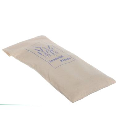 Brandseller Lavender Cereal Pillow - 16x45 cm Wellness Cushion | Beige & Lavender - International Shipping - Buy Online on GoSupps.com