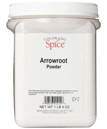 Colorado Spice Arrowroot Powder, 1lb 9oz. Jar