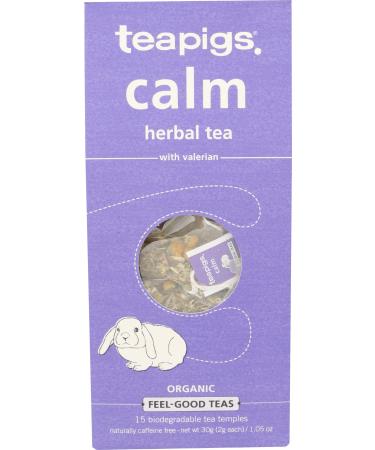 Teapigs, Tea Calm Organic, 15 Count