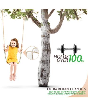 Natural Loofah Back Scrubber - Exfoliating Shower Tool for Deep Clean - Buy Online on GoSupps.com