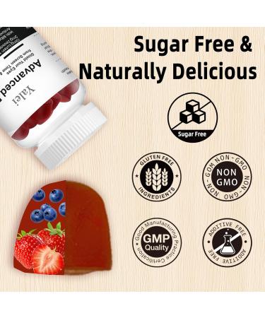 Yalei Lutein and zeaxanthin Supplements | Sugar-Free | 10mg Lutein & 2mg Zeaxanthin for Screen Time Eye Care - with Vitamins A C E for Digital Eye Strain | Non-GMO | 60 Count - Buy Online on GoSupps.com