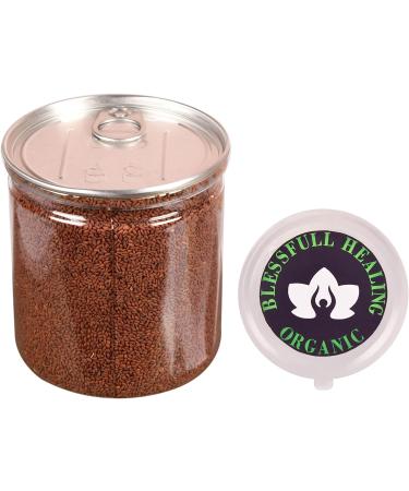Blessfull Healing Organic Dried Halim Seeds 300 Gram Airtight Container (Packing May Vary) - Buy Online on GoSupps.com