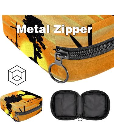 Portable Women's Binding Bags - Menstrual Cup Pocket & Pads for Teens | Stylish Multi-Colored Design - Buy Online on GoSupps.com