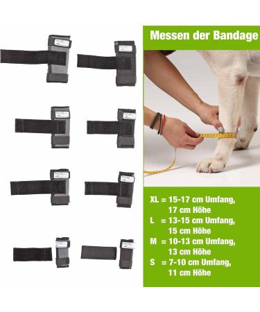 Nature Pet Medium Front Leg Bandage for Dogs - Leak Protection & Post-Surgery Bandage (L) | International Shipping - Buy Online on GoSupps.com