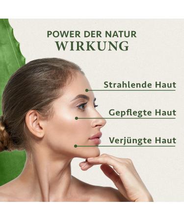 Vitamin C Serum 100ml - Hyaluron & Bio Aloe Vera - Vegan Facial Care for Women - Dark Circle & Pigment Spot Remover | Satin Nature - Buy Online on GoSupps.com