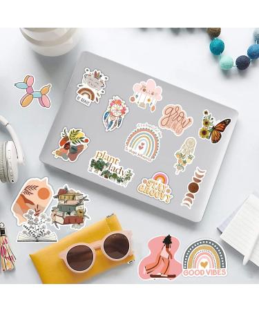 BarrelTree 250 PCS Aesthetic Boho Waterproof Vinyl Stickers - Cute Plant Sticker Packs for Water Bottles, Laptop, Journaling - Scrapbooking Supplies Kit for Adults, Teens - Buy Online on GoSupps.com