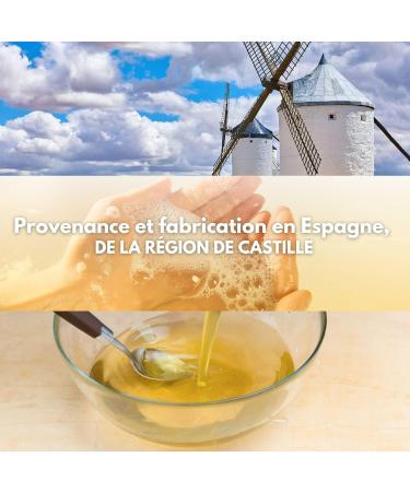 Savon de Castille Liquide Bio 100% Naturel Mains Visage Corps Cheveux Sans Parabens/Silicones/SLS Peaux Sensibles Fabriqu en Espagne 5 L - Buy Online on GoSupps.com