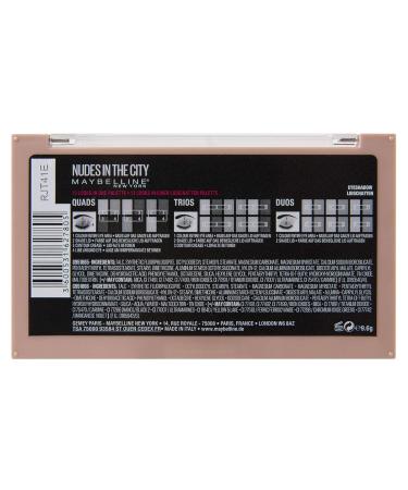 Buy Maybelline New York Nudes In The City Eyeshadow Palette - 64g | International Shipping Available - Buy Online on GoSupps.com