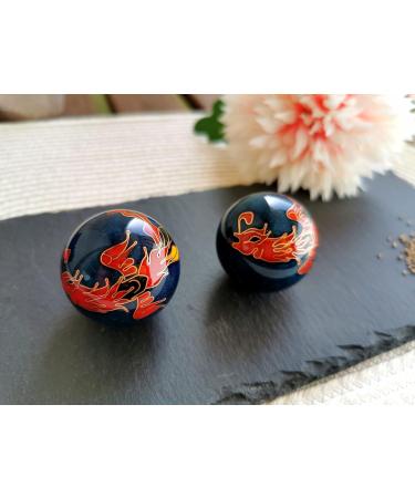 Sabelax Baoding Balls - Stress Relief & Meditation | Hand Fitness Feng Shui Relaxation - Buy Online on GoSupps.com