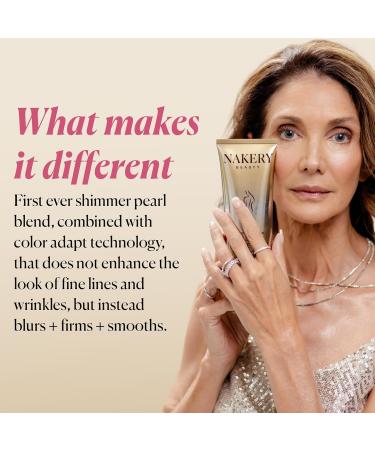Nakery Diamond Glow Blur Perfector Face & Body Bronzer Shimmer - Illuminating Shimmer Lotion for Women Body - Hydrating Body Glow Shimmer with Diamond Peptides - Instantly Plumps & Tightens Skin Original - Buy Online on GoSupps.com