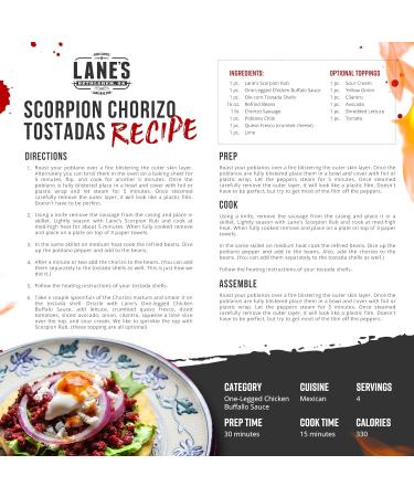 Lane's BBQ 'One-Legged Chicken' Buffalo Sauce - 283g (10 oz) - Buy Online on GoSupps.com