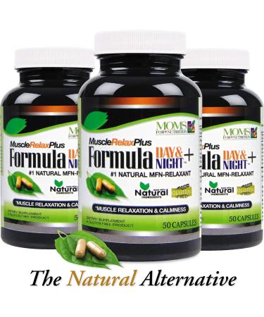 All Natural Muscle Relax Formula Plus - 50 Capsules - Daytime/Nighttime Natural Relaxant - Buy Online on GoSupps.com