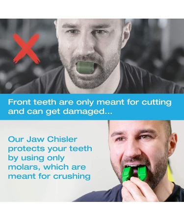 Jawline Exerciser 3-Pack by Tilcare - Tone Your Face and Chisel Your Jawline - Neck and Jaw Workout for Men & Women - Includes 40lb, 50lb, 70lb Resistance Levels - Buy Online on GoSupps.com