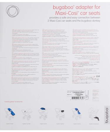 Bugaboo Donkey Twin Car Seat Adapters for Maxi-Cosi - Easy Installation for Two Infant Car Seats - Buy Online on GoSupps.com