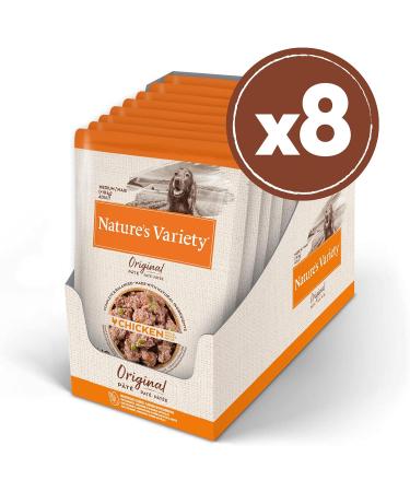 Nature's Variety Original No Grain - Adult Dog P t with Chicken - Box of 8 x 300 g - Buy Online on GoSupps.com