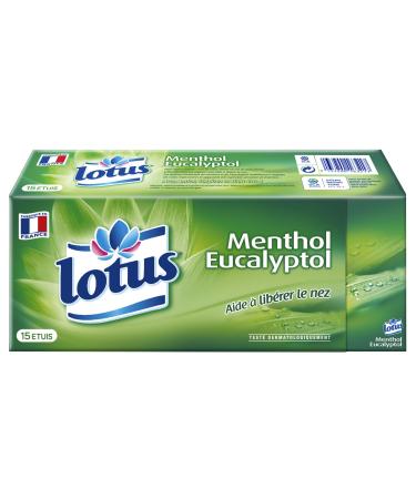 Lotus Menthol - Tissues Cases x 15 Packs - Pack of 2